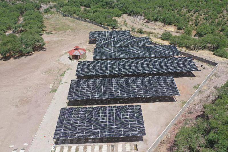 Sončna elektrarna z močjo 1 MW t v MEHIKI