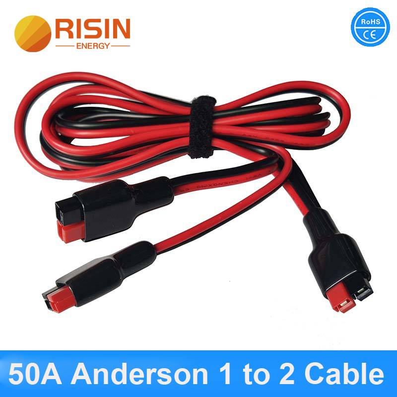 50A Anderson 1 na 2 kabel