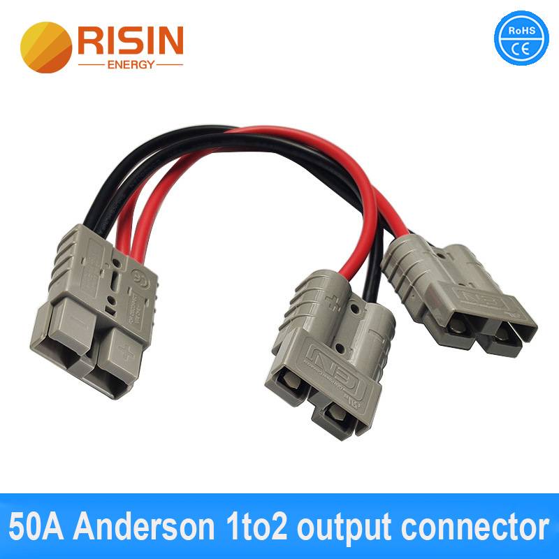 Conector 50A Anderson 1to2
