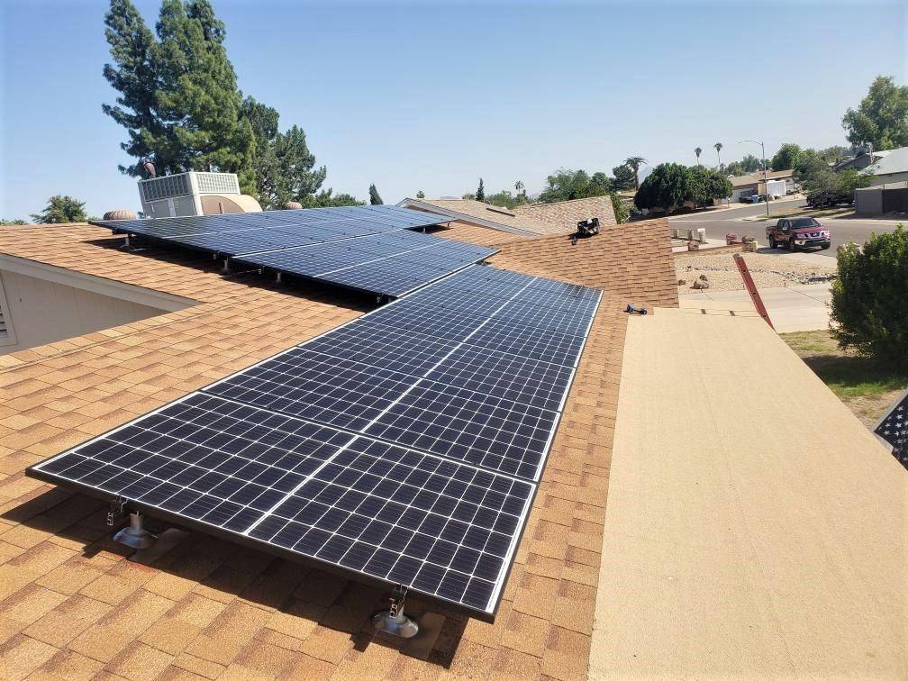 7KW Solar Roof System i Miami Amerika