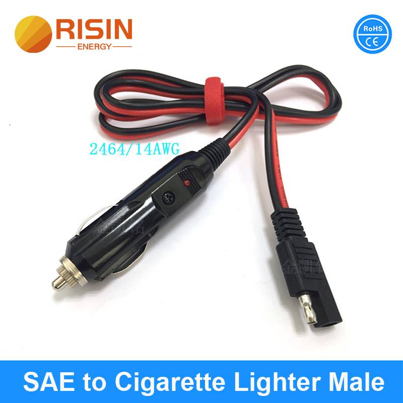 SAE to Male Cigarette lighter