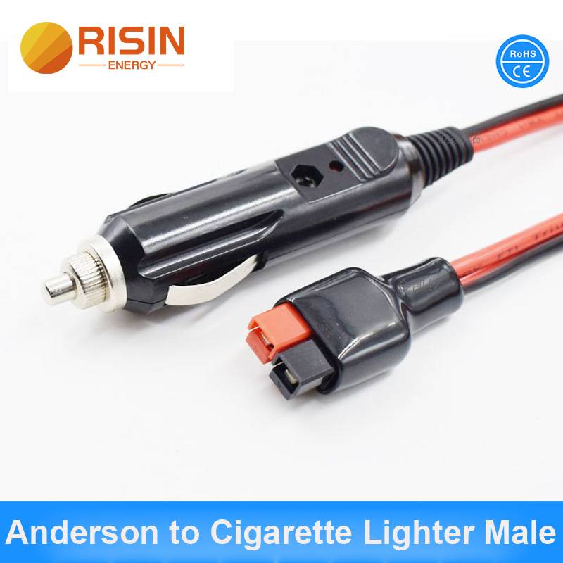 Anderson to cigaretter lighter male