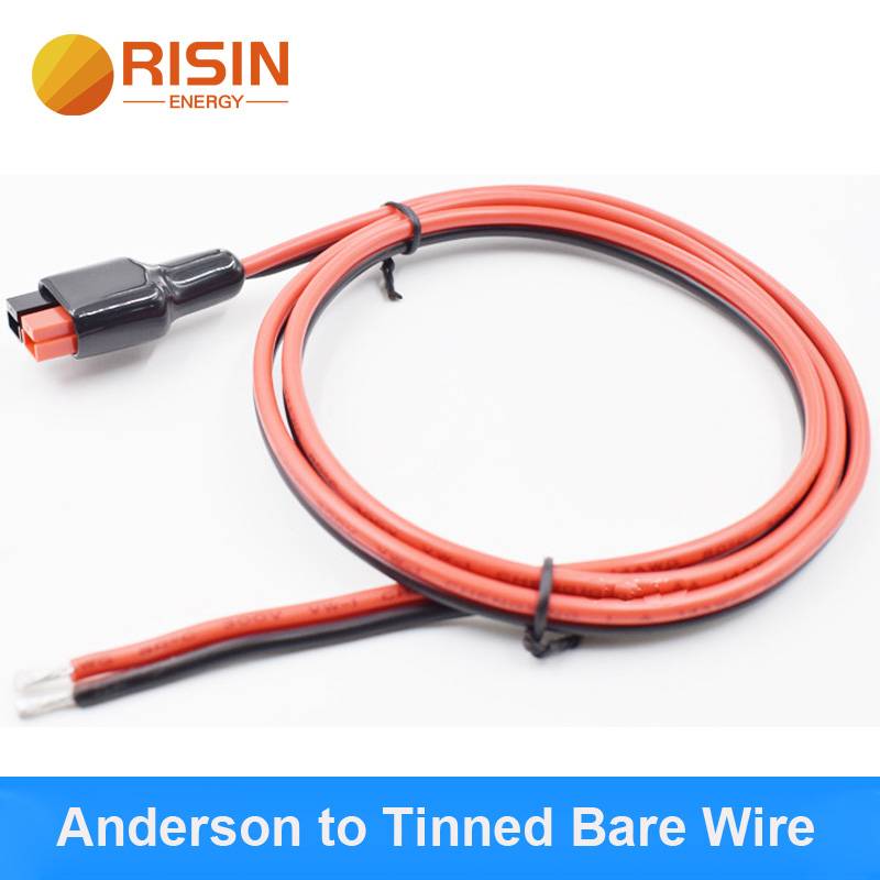 Anderson to tinned bare wire