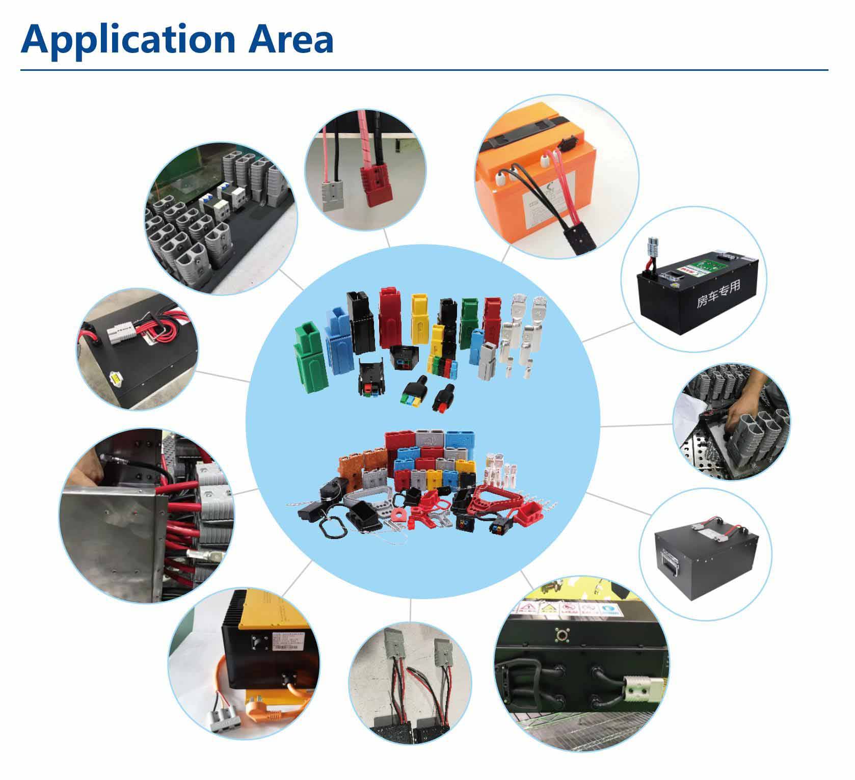 Application of UPS anderson  connector