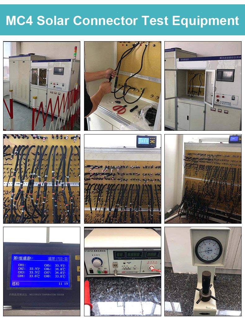 MC4 Solar connector test equipment