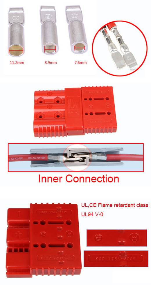 Charger 48V 15A 115/230VAC Fully Automatic SB50 Anderson Connector