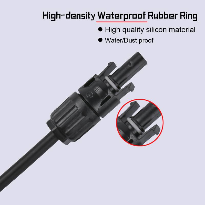 waterproof solar connector